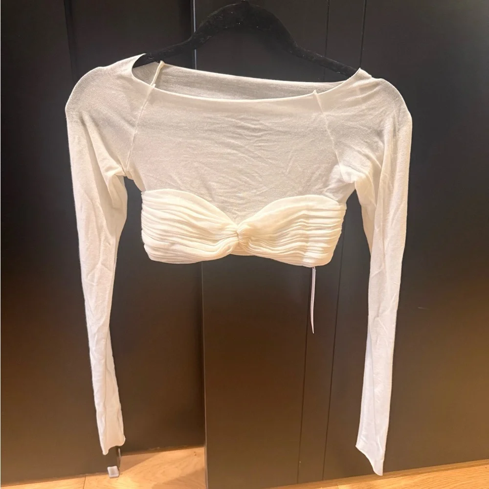 Orseund Iris Cream La Sirena Crop Top - Picture 2 of 4